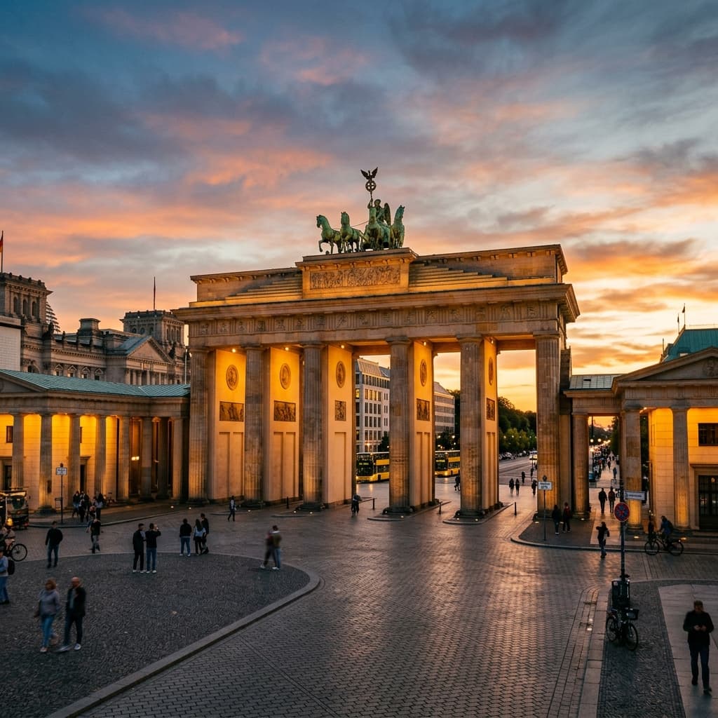 Germany campus and city